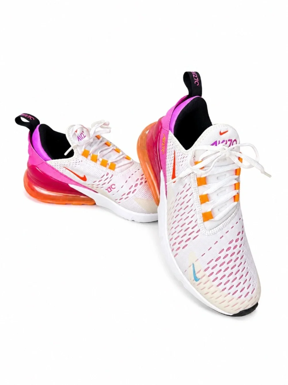 Nike Air Max 270 Fuchsia Dream Crimson Sneakers Women's Size 8 NEW